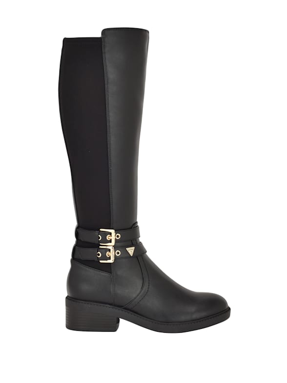 Bottines GUESS Pour Femme - Taille US 9 (pointure 40 Environ) - Bleu Simili Cuir - Occasion