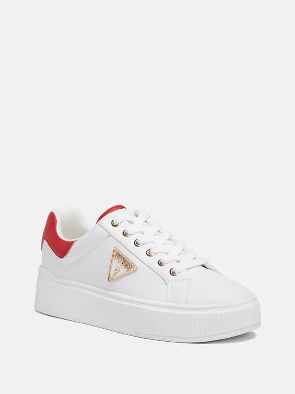 Guess women's discount red sneakers