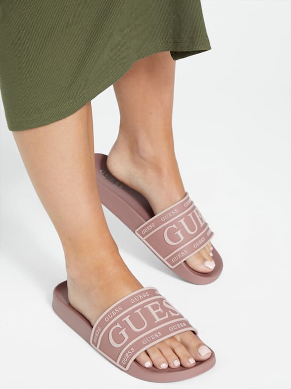 Womens guess slides 2025