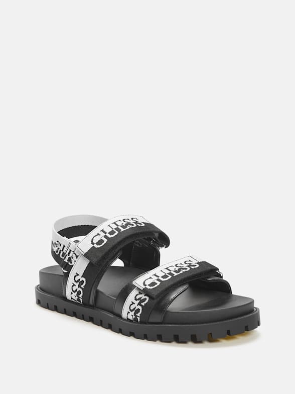 Guess slippers sale cheap