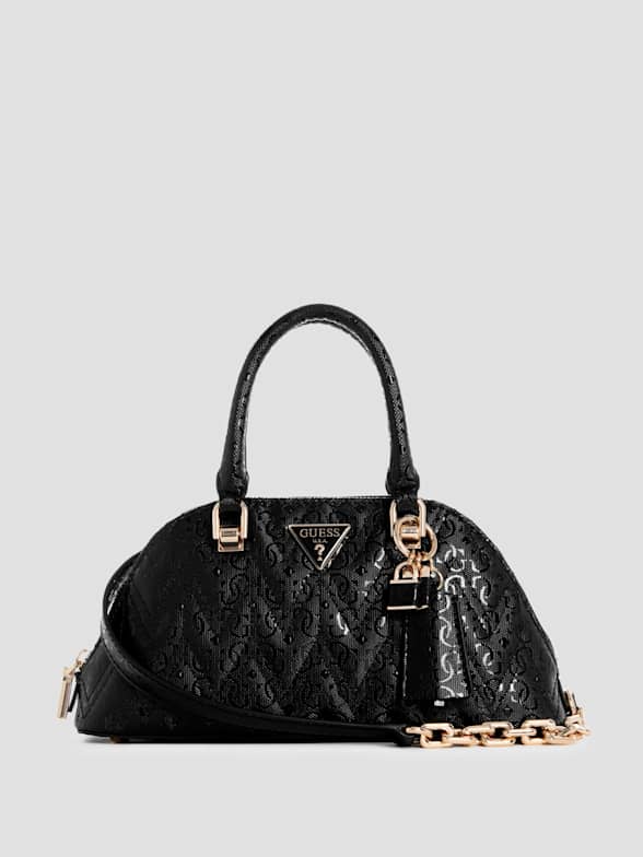 Black guess satchel discount