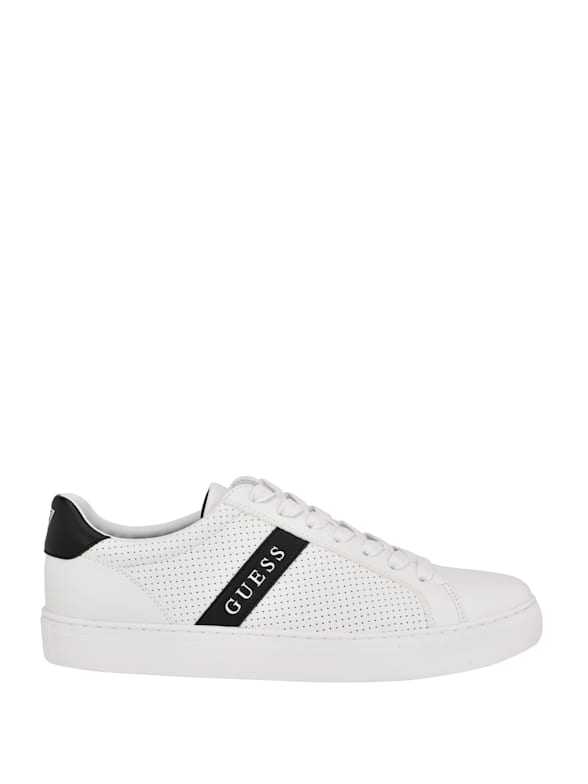 Guess white cheap shoes men