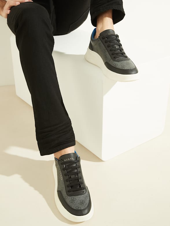 Guess sneakers on sale clearance
