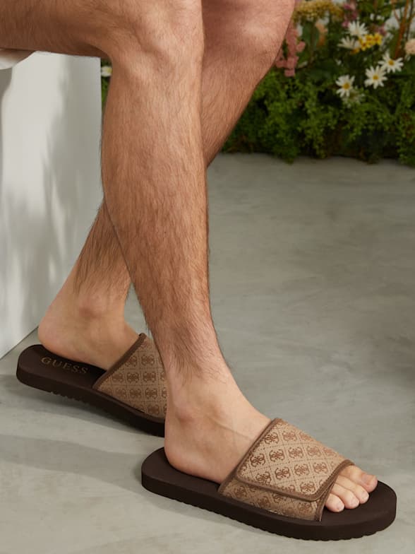 Guess slippers for men deals