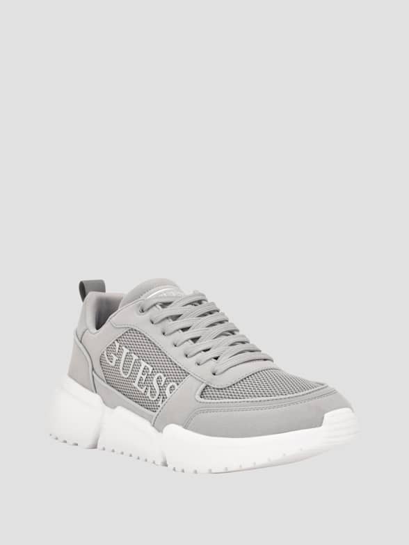 Zapatillas Guess Hombre Gris 42.5 Rebajas - Guess Outlet Uruguay