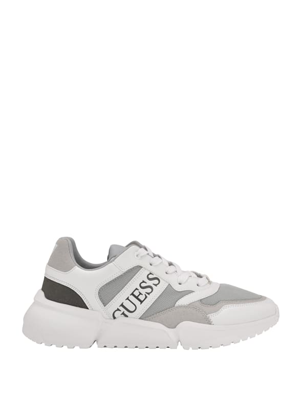 Zapatillas Guess Hombre Gris 42.5 Rebajas - Guess Outlet Uruguay