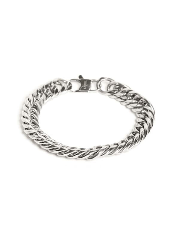 Guess silver chains for men shop