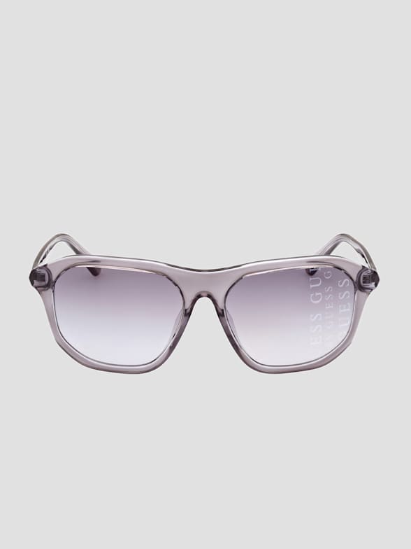guess clear sunglasses