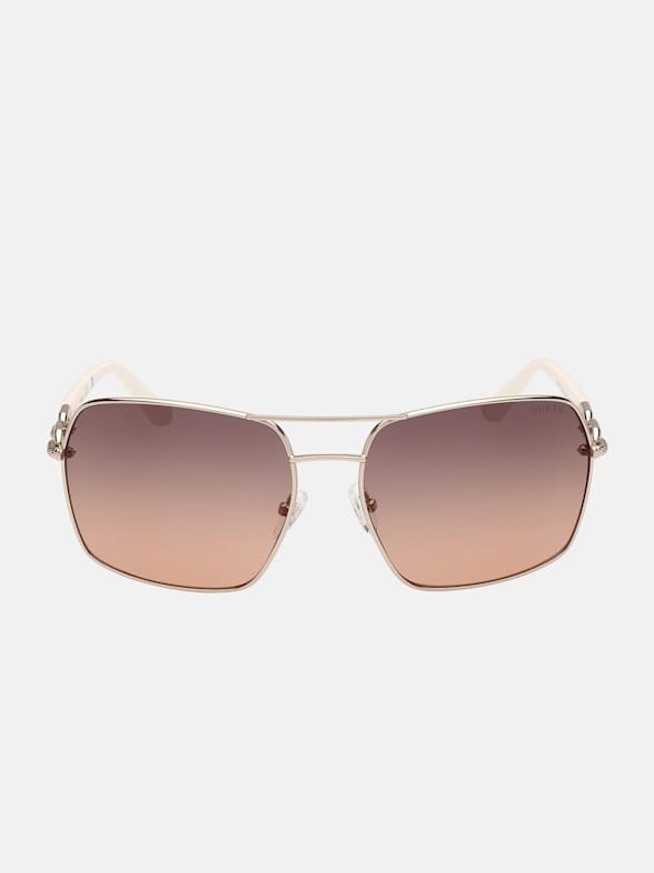 Guess rose gold sunglasses cheap