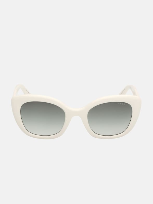 サングラス GCDS Woman Sunglasses White GD00095723A 23A Girl White Cat Eye Sunglasses by Janie and Jack
