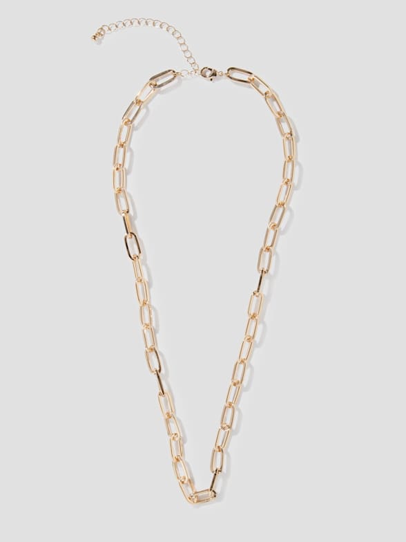 Women s Necklaces Gold Layered Chain Necklaces GUESS Canada