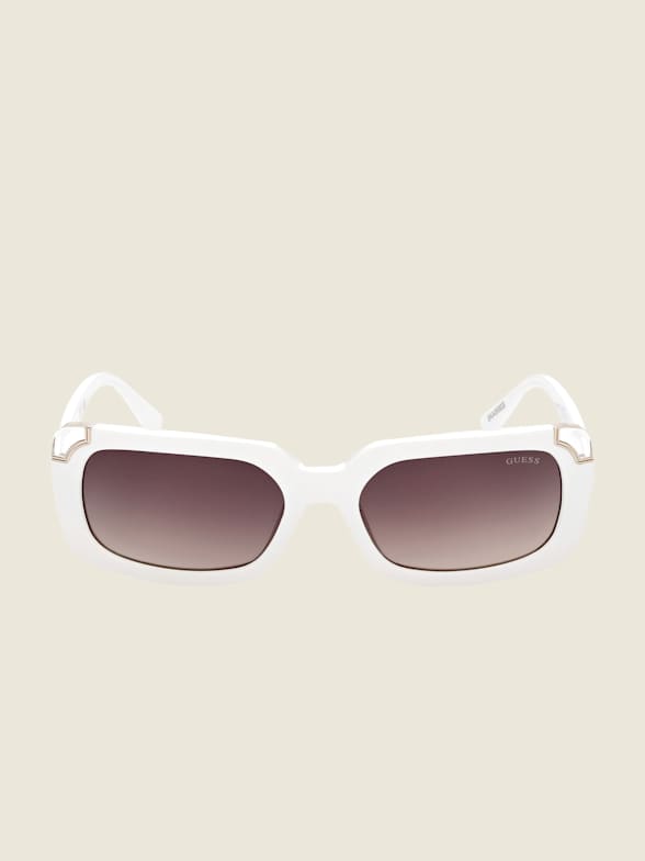 GUESS Factory Womens Metal Logo Sunglasses