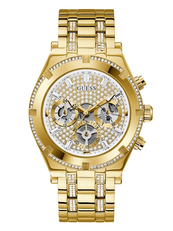 Gold guess watch shop