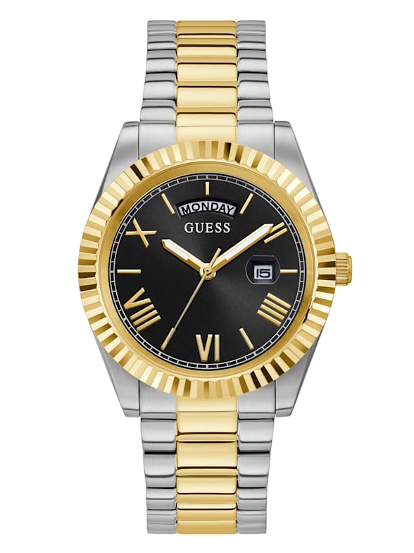Gold guess watches for men shop