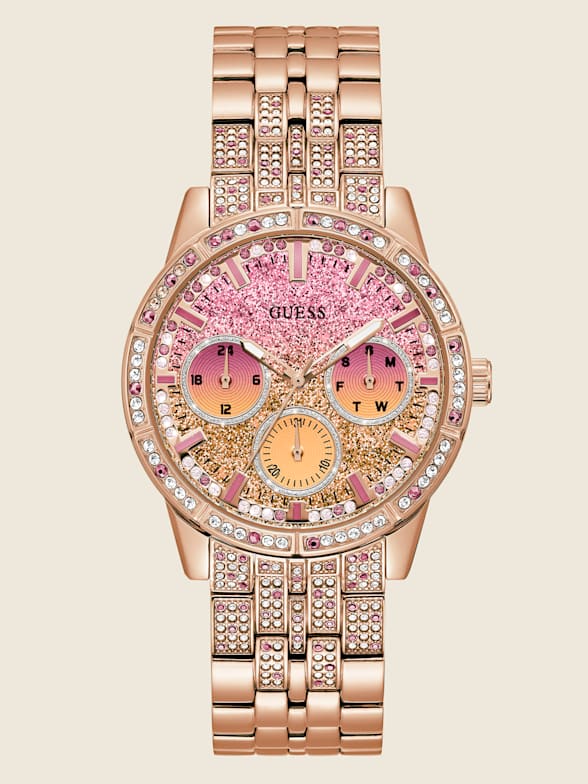 Guess diamond watch womens new arrivals