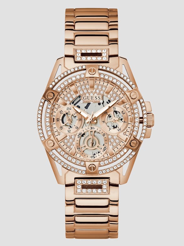Guess smartwatch rose gold deals