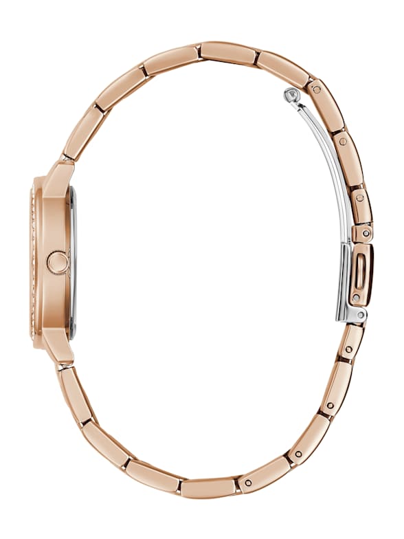 Guess watches womens rose gold best sale