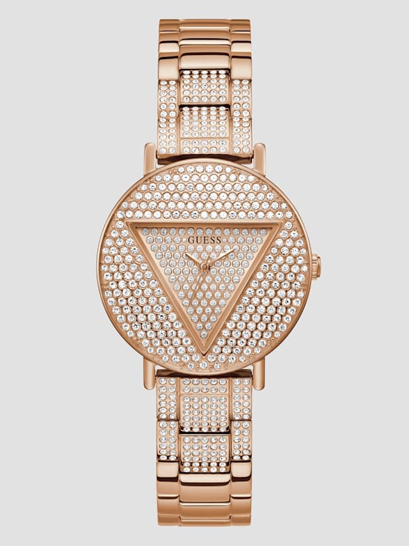 Women s Rose Gold Tone Watches GUESS