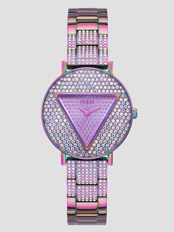Guess logo watch cheap