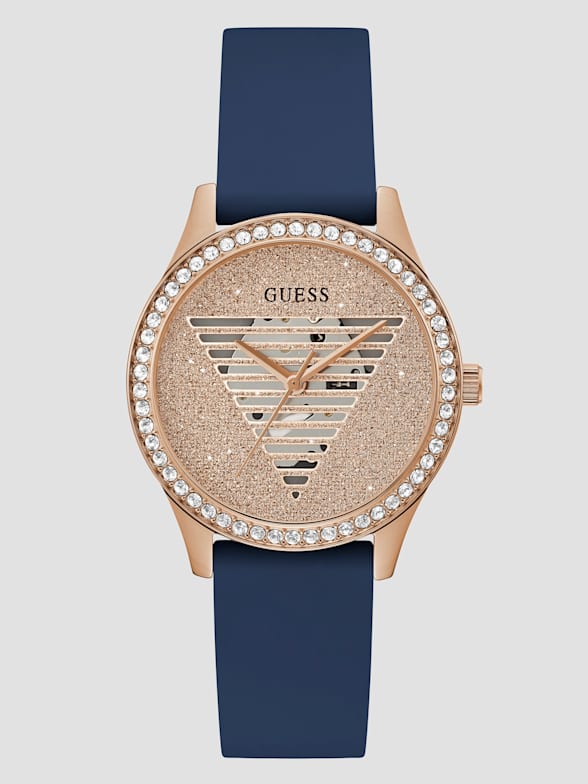 Guess logo watch sale