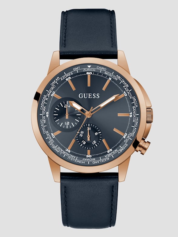 Guess watches brown sales