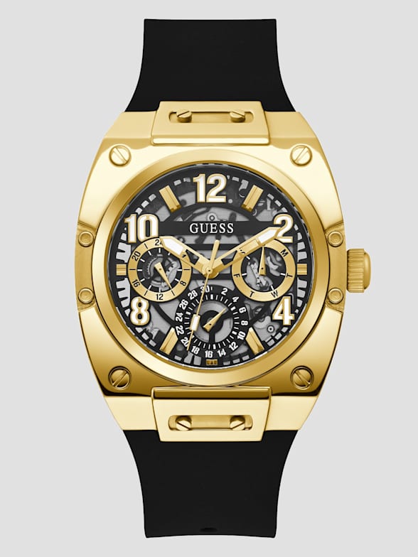 Are guess watches real gold clearance