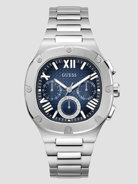 Guess watches silver discount
