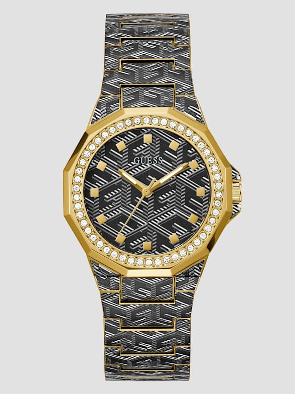 Guess logo watch on sale