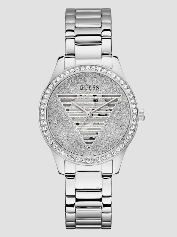 Reloj Mujer Guess U1070l2 Cuarzo Pulso Dorado Just Watches