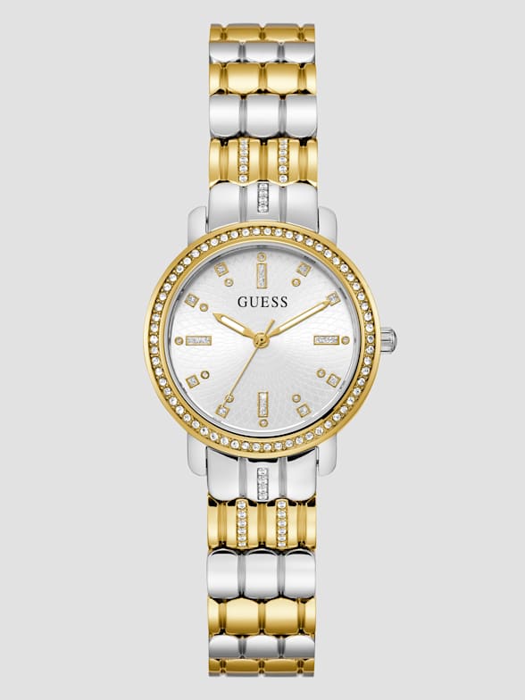 Guess watch silver and discount gold