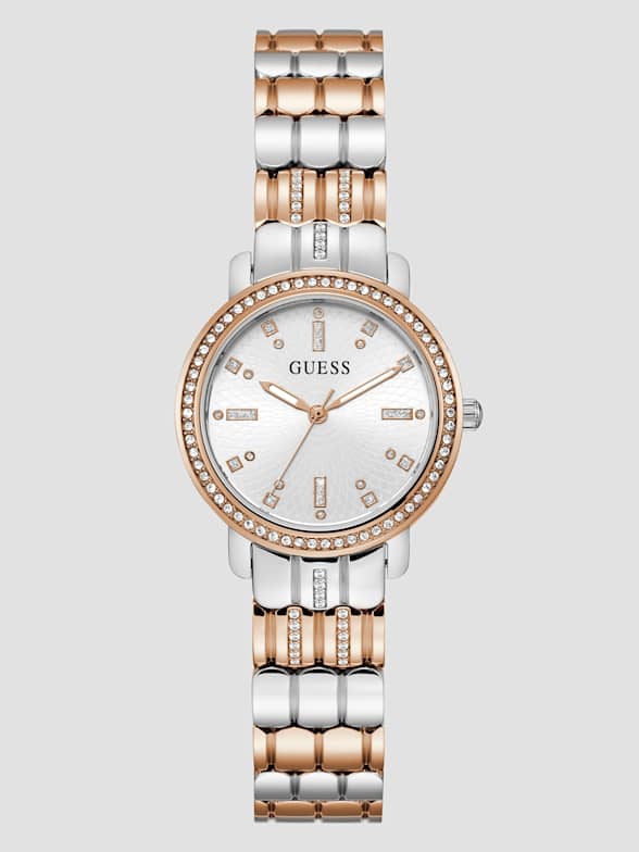 Women s Silver Tone Watches GUESS Canada