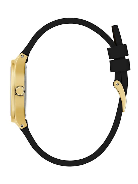 Guess women's digital silicone hot sale watch