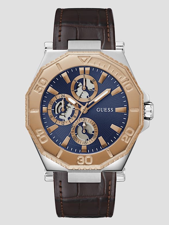 Guess watch leather belt outlet