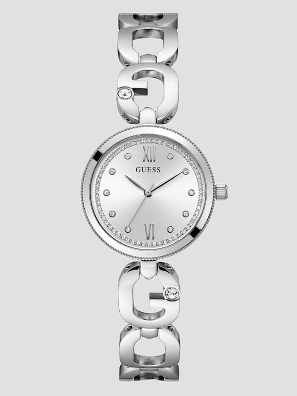 Guess watch logo top