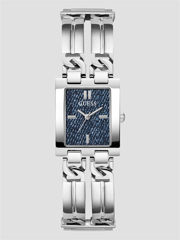 Women s Silver Tone Watches GUESS Canada