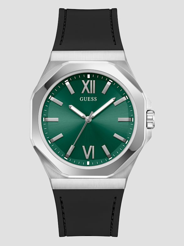 Men's Silver-Tone Watches | GUESS Men's Silver-Tone Watches | GUESS