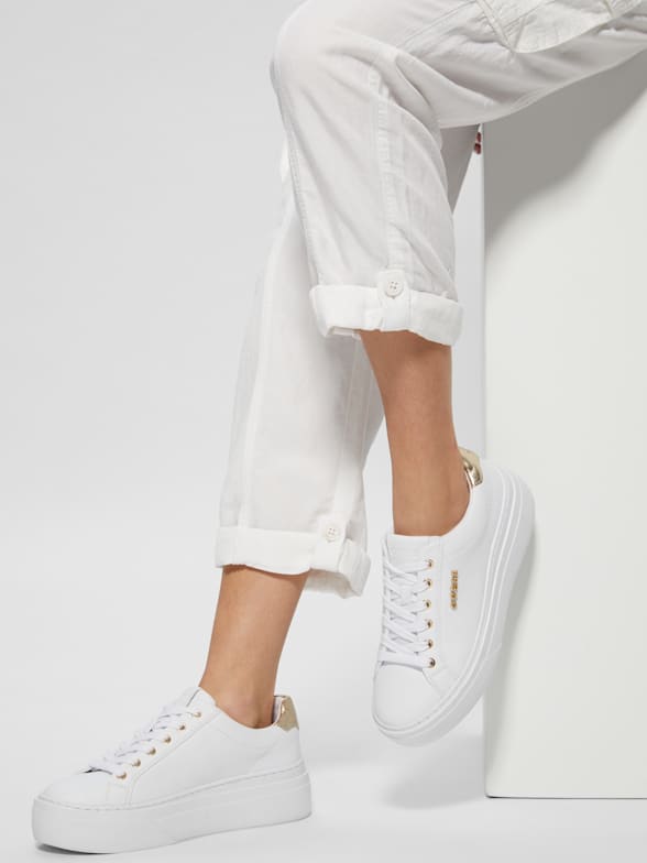 LOW-TOP 'PURE STAR' LEATHER SNEAKERS