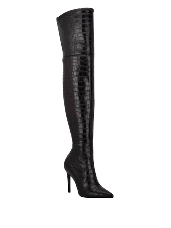 Guess boots over 2025 the knee