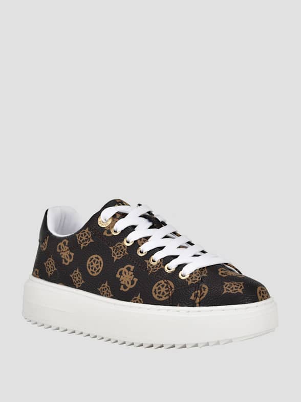 Guess monogram shoes platform sneakers  Monogram shoes, Platform sneakers,  Shoes