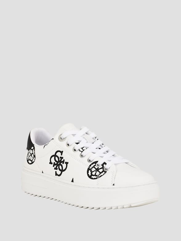 Guess sneakers hoog discount