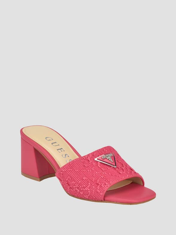 Guess pink heels discount