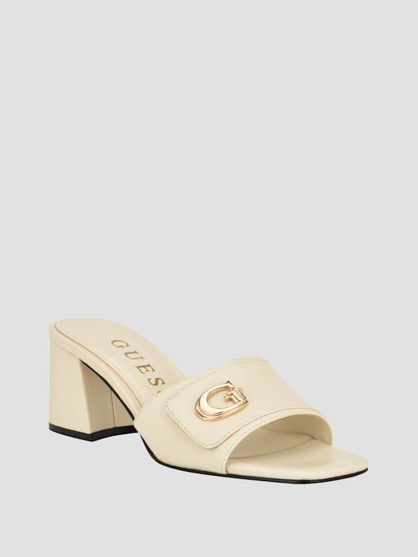  GUESS Melania Zapatillas de cuero blanco/dorado para mujer - UK  8/EU 41/US 10/AU 10 : Ropa, Zapatos y Joyería