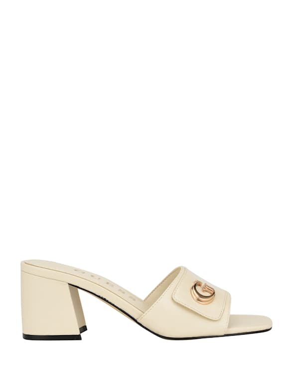  GUESS Melania Zapatillas de cuero blanco/dorado para mujer - UK  8/EU 41/US 10/AU 10 : Ropa, Zapatos y Joyería