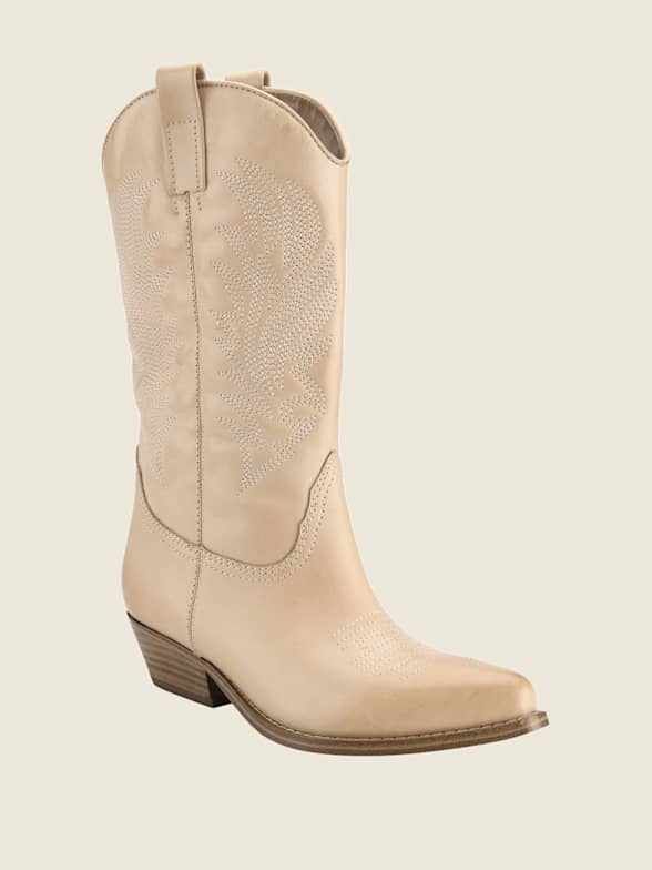 Guess western boots discount