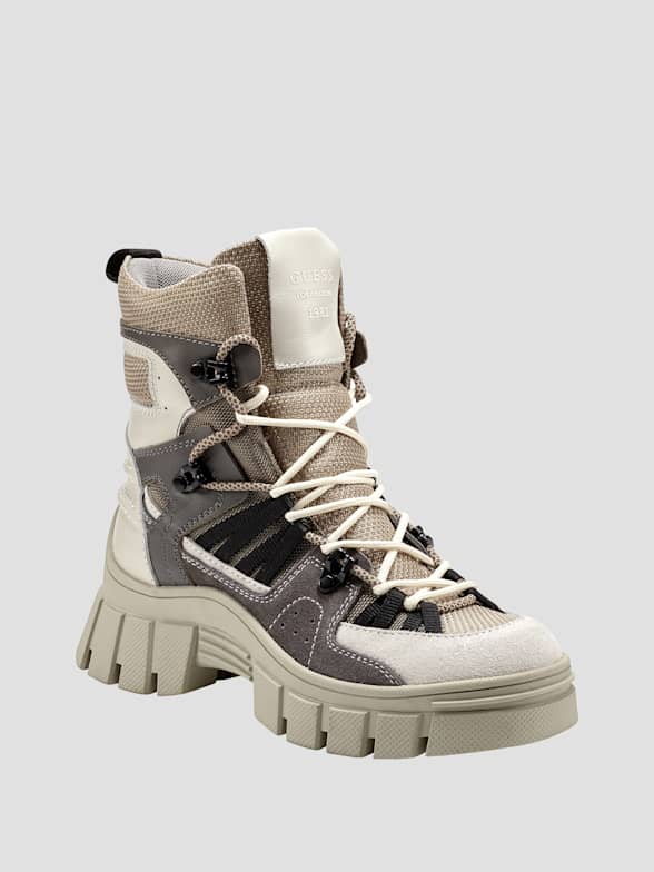 Guess lace clearance up boots