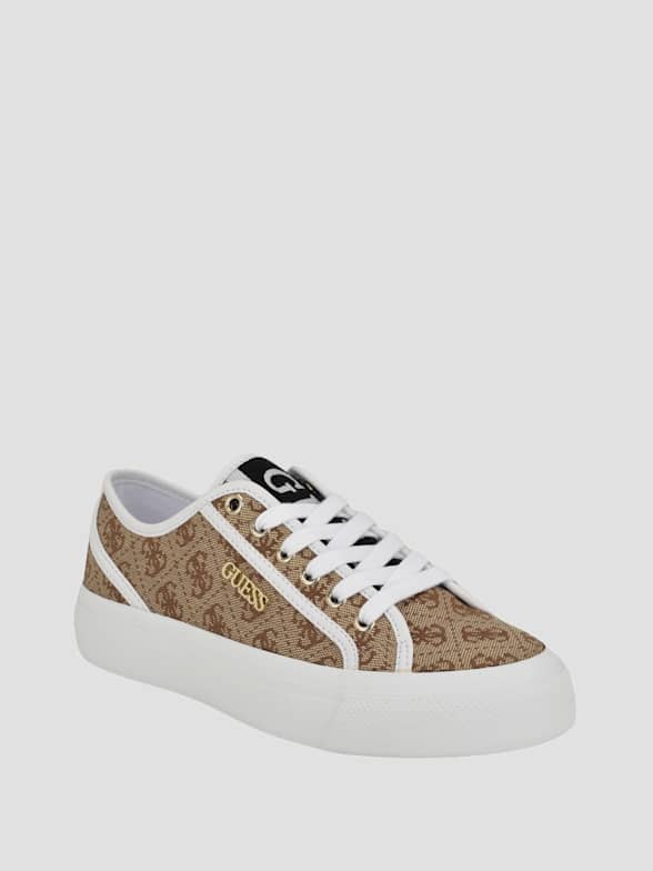 Guess MICOLA - Zapatillas - weiß/blanco 