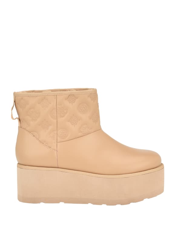 Guess sheepskin boots discount