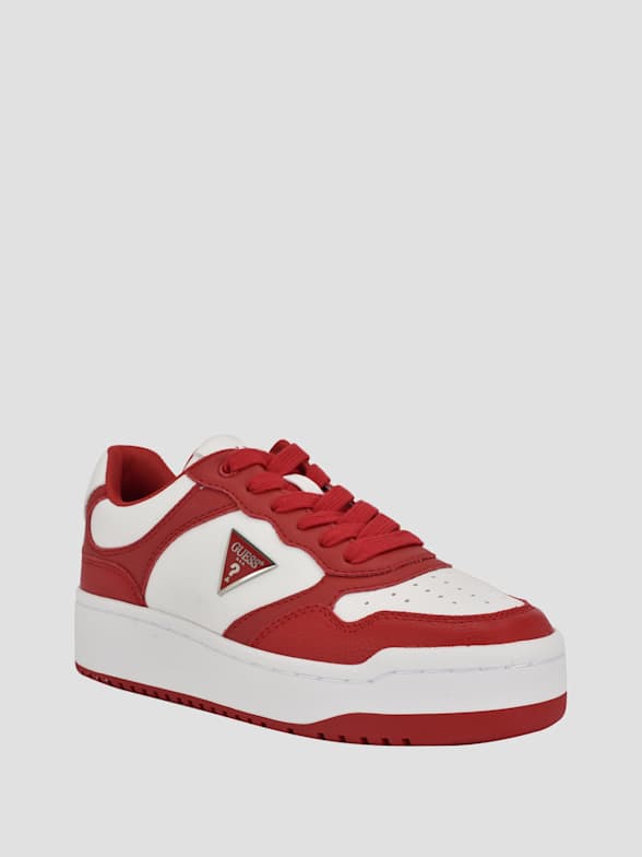 Guess sneakers red top