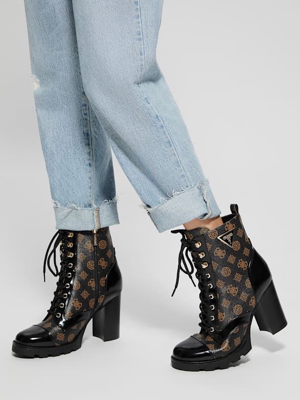Guess short boots hot sale