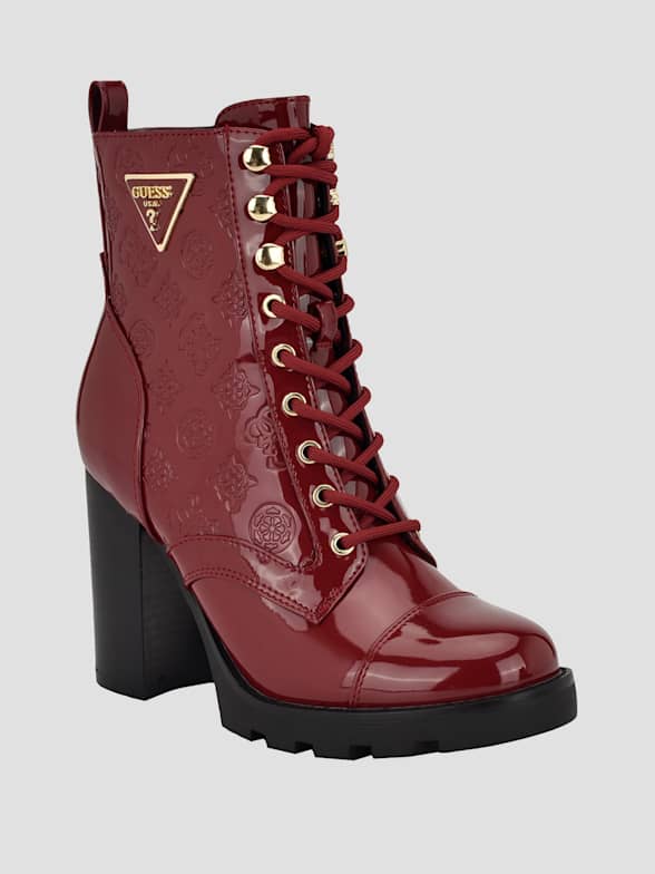 Guess platform boots discount